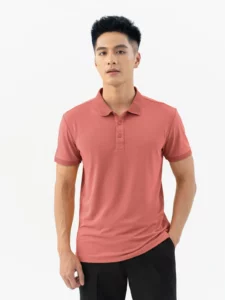 Áo Polo Nam Phối Bo Coolmax Thoáng Mát