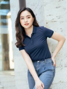 Áo Polo Nữ Cafe Cổ Trơn Siêu Nhẹ Thoáng Khí