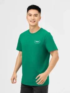 Áo Phông Nam Yody In Ngực Cotton USA Cao Cấp