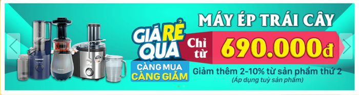Giá Máy Ép Trái Cây Gia Đình